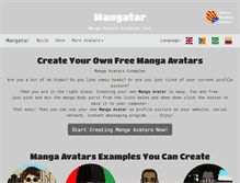Tablet Screenshot of mangatar.framiq.com